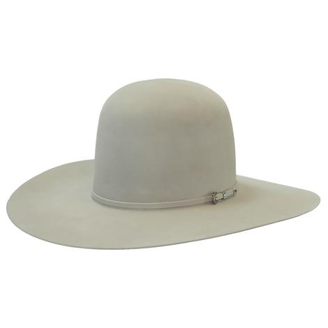 South Texas Tack 10X Horseman Silver Belly 4.5" Brim Open Crown Felt Hat